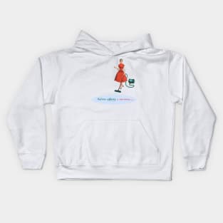 Retro 1950s Housewife - Vacuum Kids Hoodie